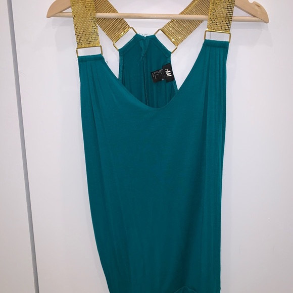 H&M Turquoise Tank top (camisole) (S) - Picture 2 of 5